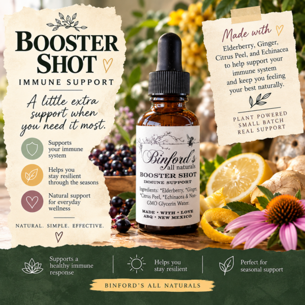 Booster Shot – Natural Support for Cold & Flu Season