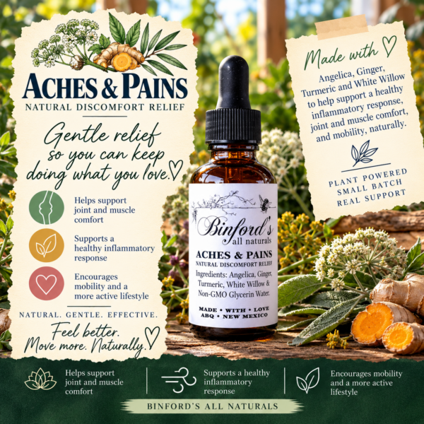 Aches & Pains – All-Natural Tincture for Fast & Effective Relief